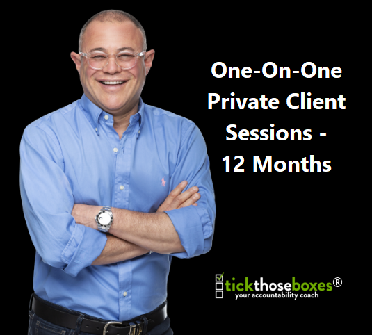 One-On-One Private Client Sessions - 12 Months