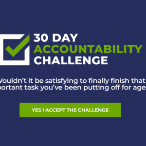 30 Day Accountability Challenge