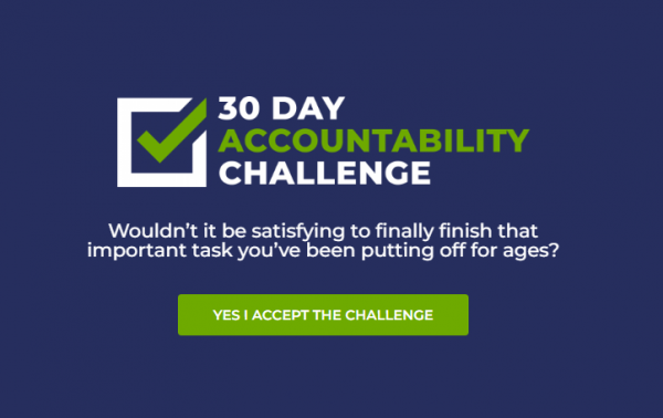 30 Day Accountability Challenge