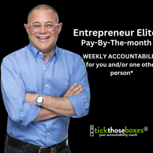 Entrepreneur Elite monthly program cover