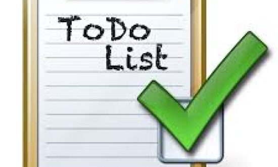 To Do List Clip board illustration with a green tick