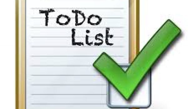 To Do List Clip board illustration with a green tick